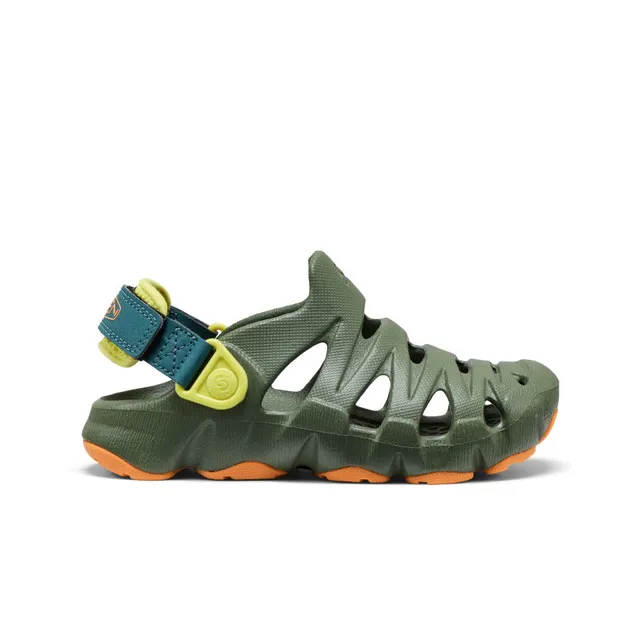 keen-hyperflt-clog-f-r-kleine-kids-bronze-green-orange-peel image 1
