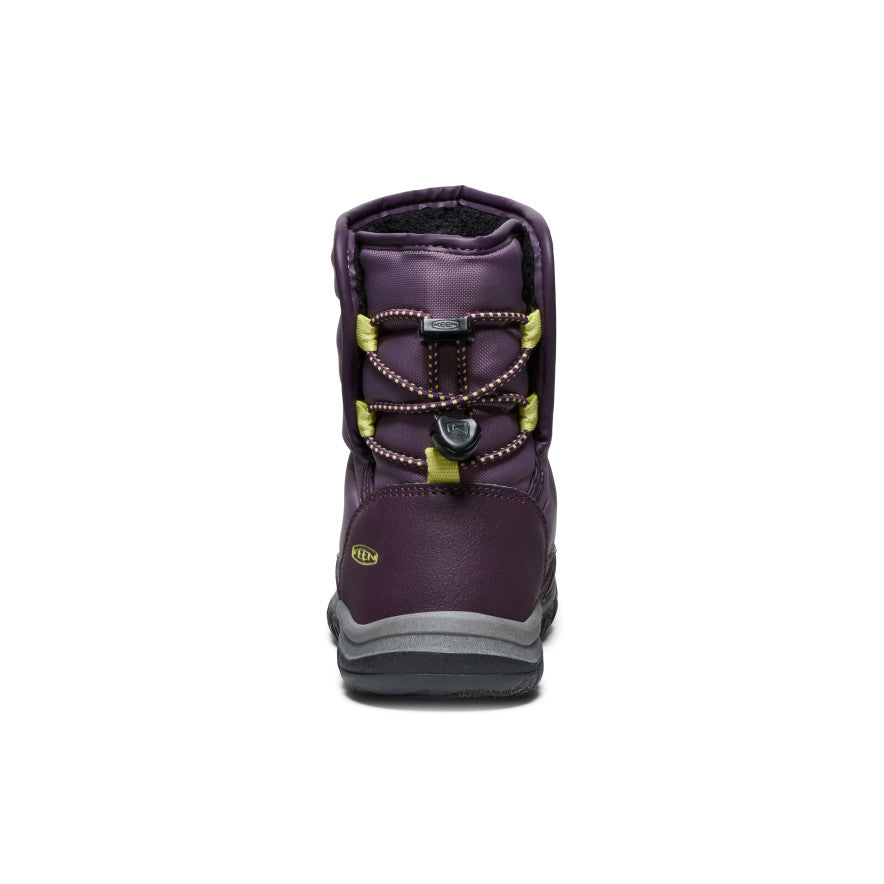 keen-puffrider-wasserdichte-winterstiefel-kleine-kids-black-plum-daiquiri-green image 5