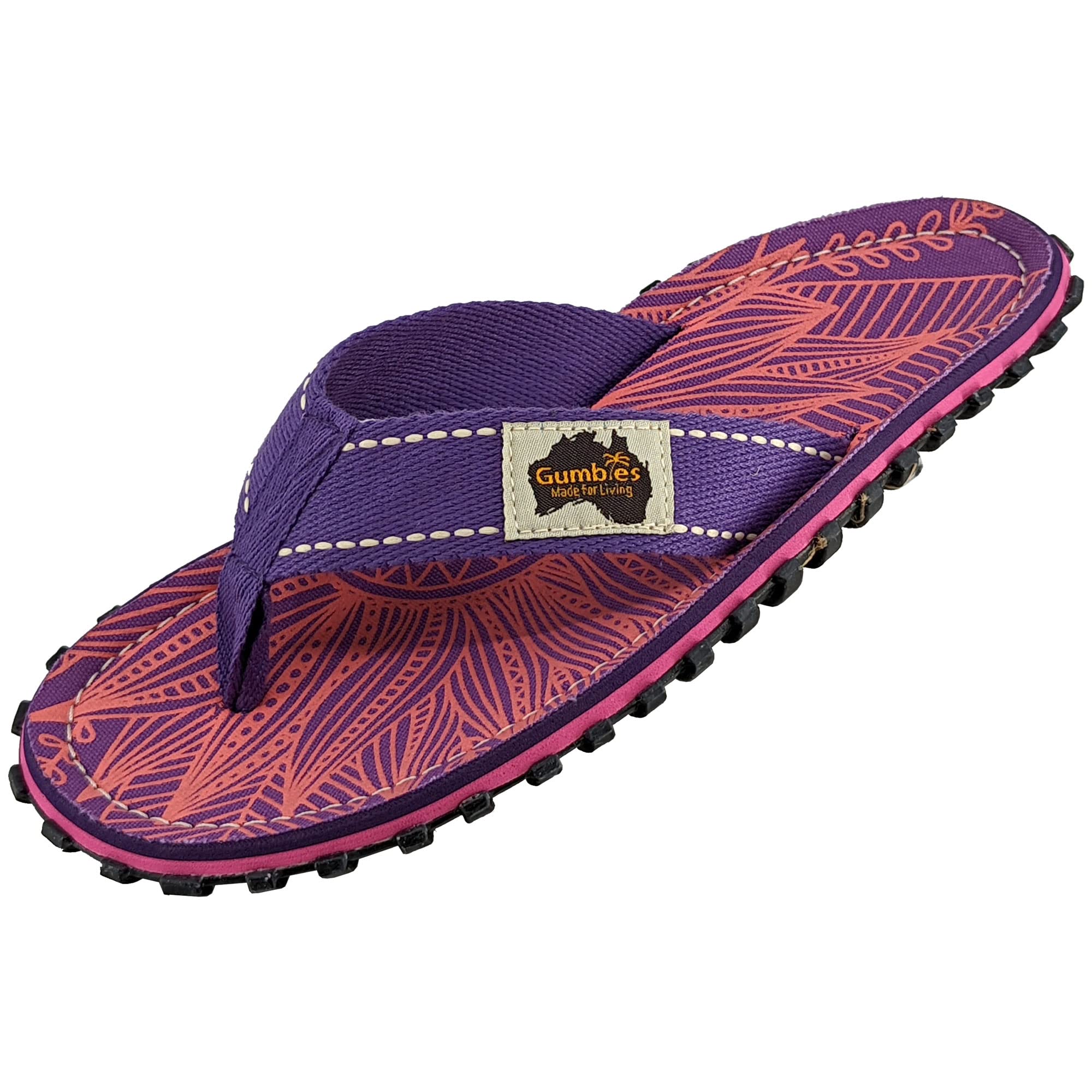 gumbies-originals-damen-flip-flops-purple-sunflower-gr-43 image 5