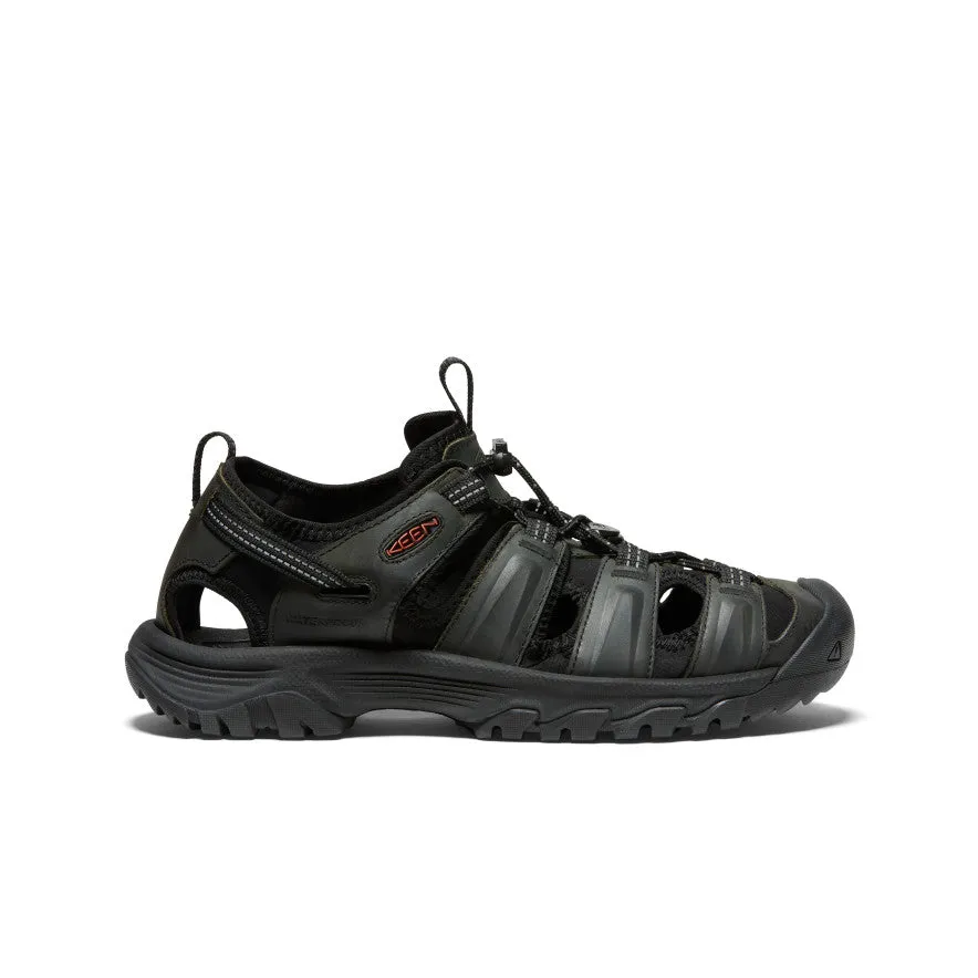keen-targhee-iii-herren-sandale-mit-zehenschutz-grey-black image 1