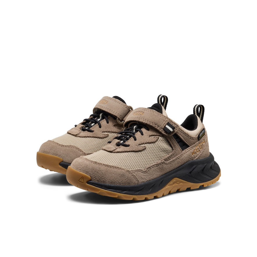 keen-hightrail-wasserdichte-wanderschuhe-f-r-kleine-kids-brindle-oak-buff image 2