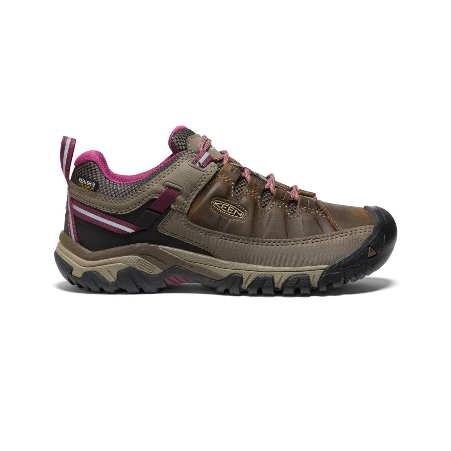 keen-targhee-iii-wanderschuh-damen-wasserdicht-weiss-boysenberry image 1