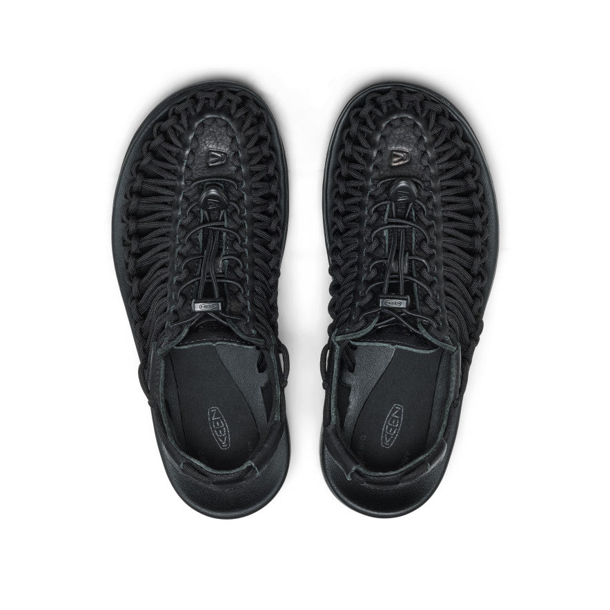 keen-uneek-plt-unisex-plateau-sneaker-black-smooth-lea image 4