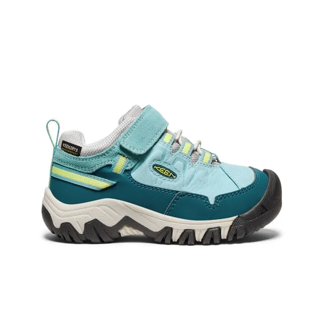 keen-targhee-iv-wasserdichte-wanderschuhe-kleine-kids-reef-waters-daiquiri-green image 1