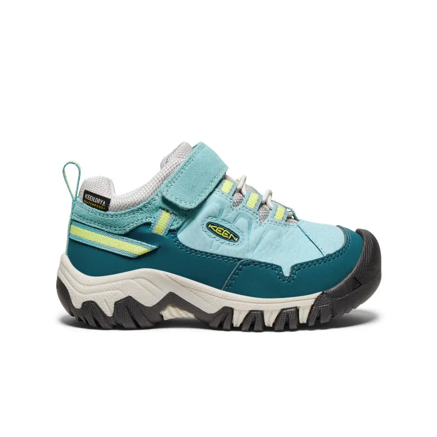 keen-targhee-iv-wasserdichte-wanderschuhe-kleine-kids-reef-waters-daiquiri-green image 1