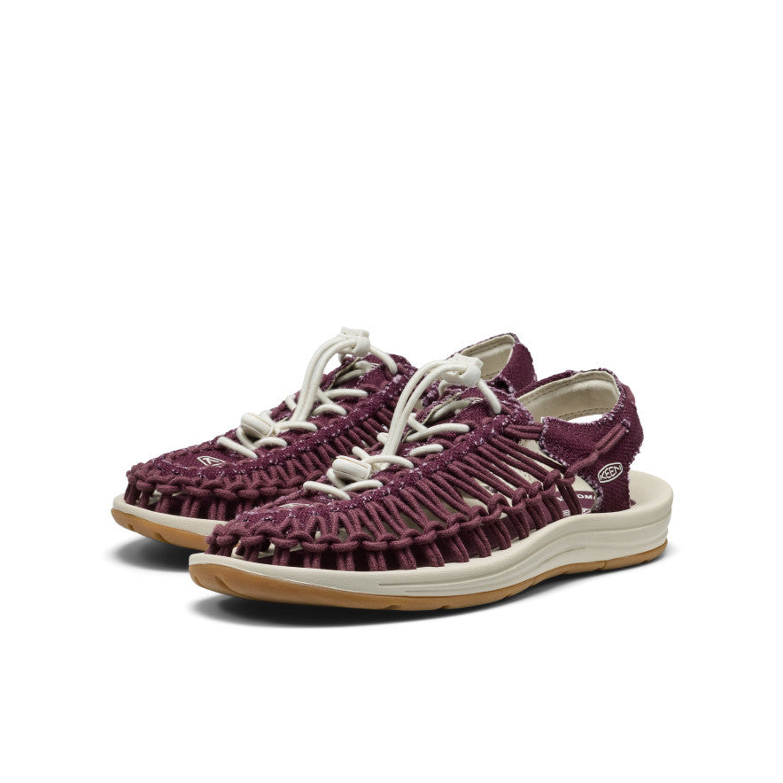 keen-uneek-canvas-sandale-f-r-damen-fig-birch image 2