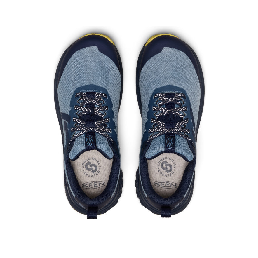keen-roam-wasserdichte-trailrunning-schuhe-f-r-damen-faded-denim-lemon-grass image 4