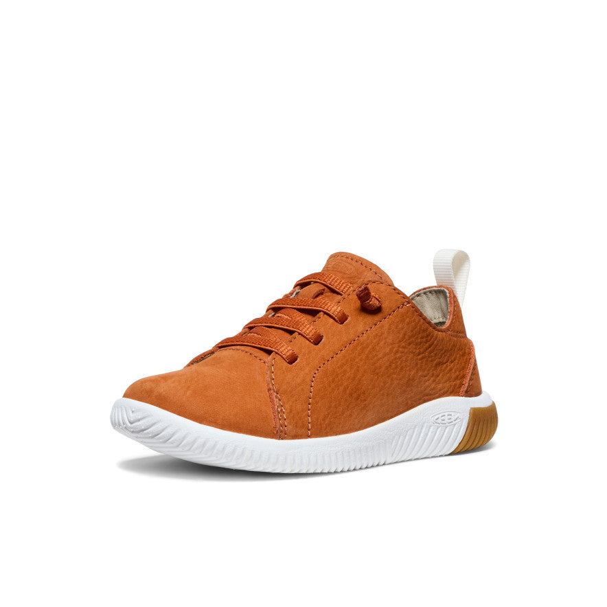 keen-knx-leder-sneaker-kleine-kids-gold-flame-star-white image 3