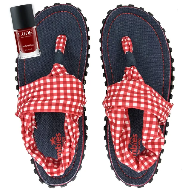 gumbies-slingback-picnic-zehentrenner-damen-mit-famous-red image 1