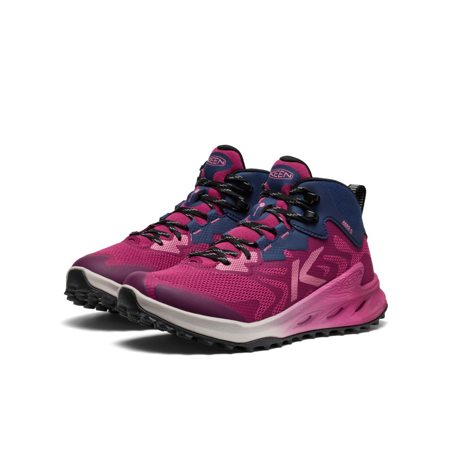 keen-zionic-nxt-wasserdichte-wanderstiefel-f-r-damen-beaujolais-pink-lemonade image 2