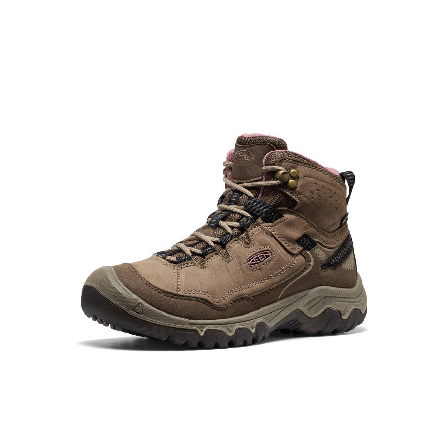 keen-targhee-iv-damen-wasserdichte-wanderstiefel-brindle-nostalgia-rose image 3