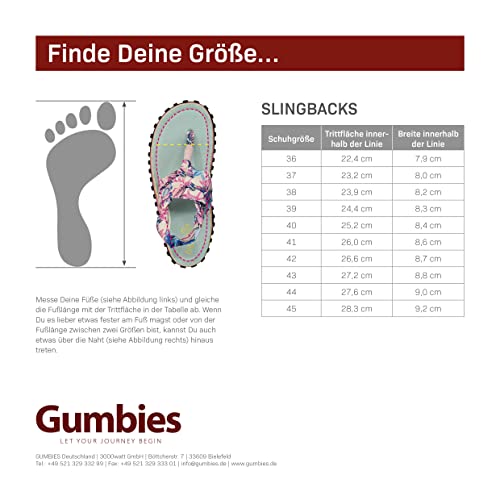 gumbies-slingback-aztec-blue-jeans-zehentrenner-damen-sandalen-set image 7