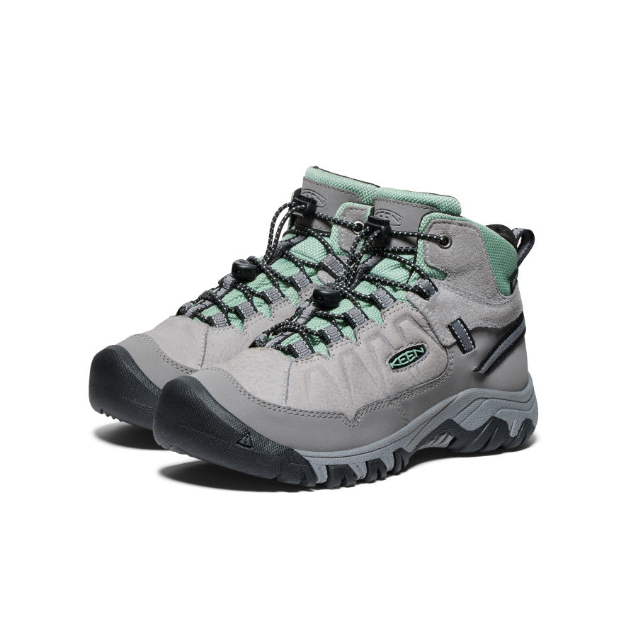 keen-targhee-iv-wasserdichte-wanderstiefel-gro-e-kids-alloy-granite-green image 2