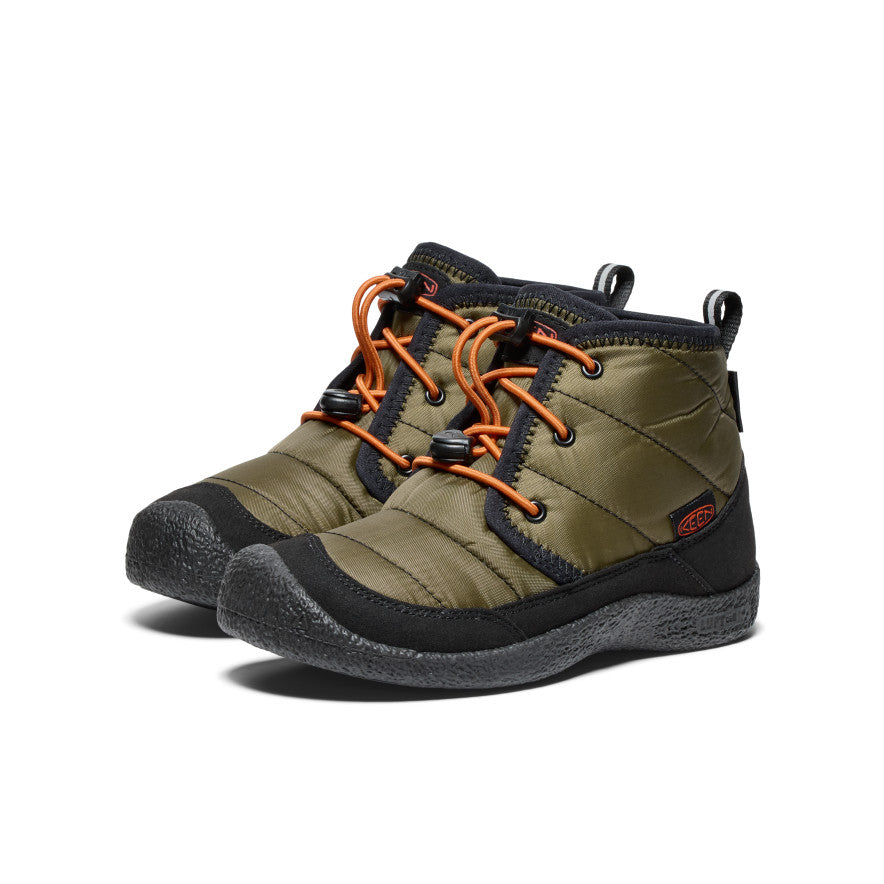 keen-howser-ii-wasserdicht-chukka-f-r-gro-e-kids-dark-olive-gold-flame-wintersti image 2