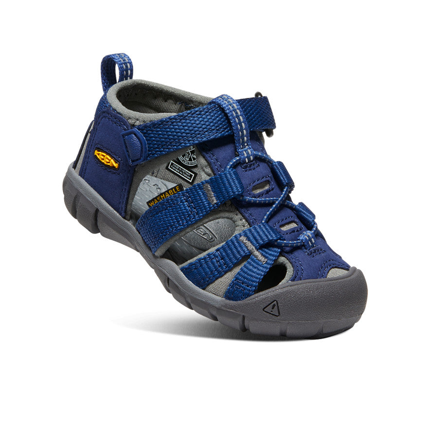 keen-seacamp-ii-cnx-kleinkinder-hybrid-sandale-blue-depths-gargoyle image 3