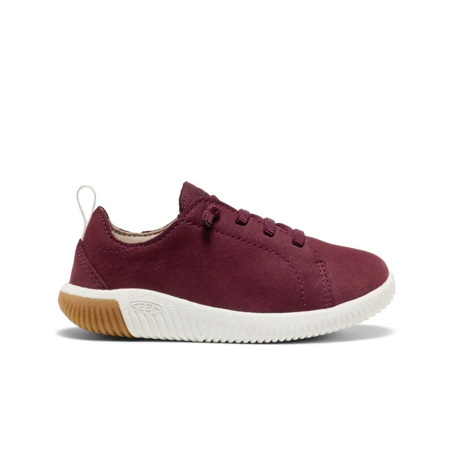 keen-knx-leder-sneaker-kleine-kids-fig-star-white image 1
