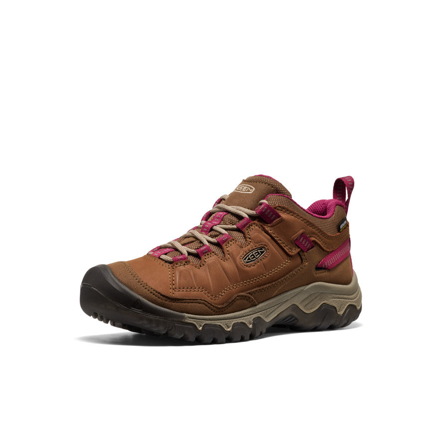 keen-targhee-iv-wasserdichte-wanderschuhe-f-r-damen-bison-beaujolais image 3