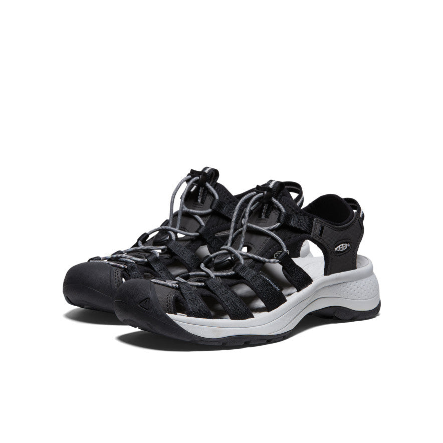 keen-astoria-west-damen-hybrid-sandale-mit-keilabsatz-black-grey image 2