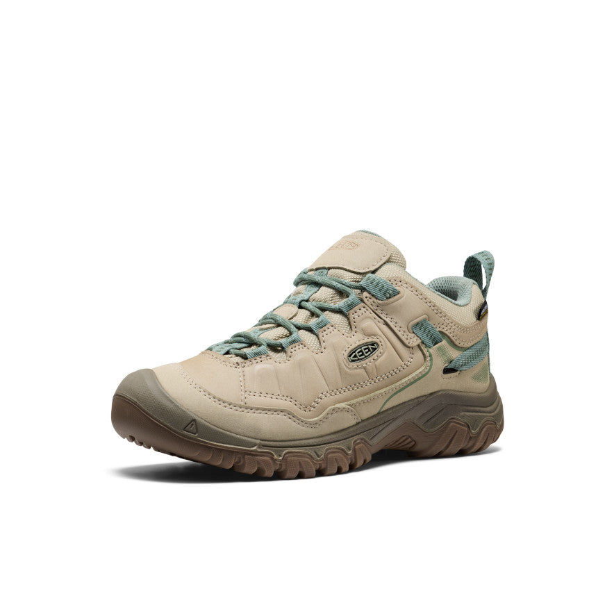 keen-targhee-iv-wasserdichte-wanderschuhe-f-r-damen-abbey-stone-lily-pad image 3