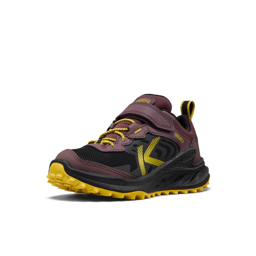 keen-zionic-wasserdichte-wanderschuhe-f-r-kleine-kids-huckleberry-black image 3