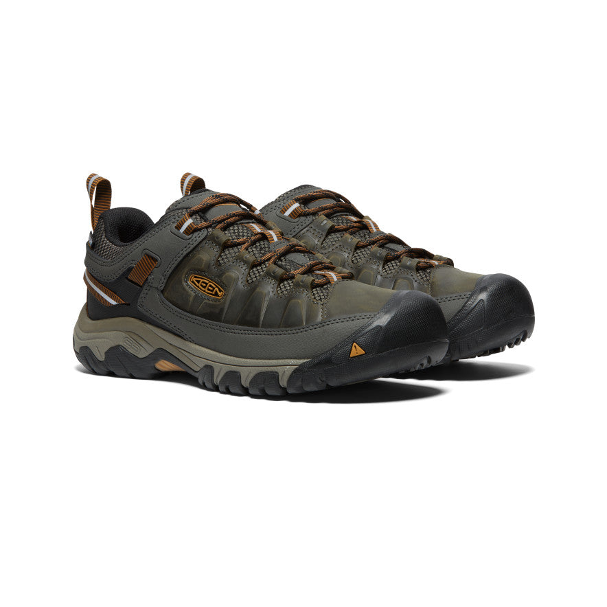keen-targhee-iii-wasserdichter-wanderschuh-f-r-herren-black-olive-golden-brown image 2