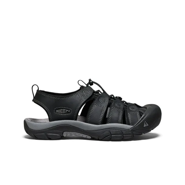 keen-newport-herren-leder-hybrid-sandale-black-steel-grey image 1