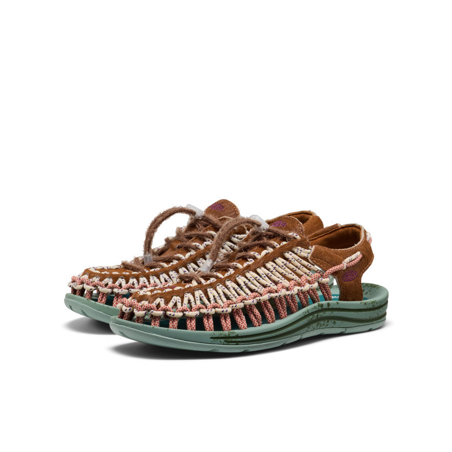 keen-uneek-leder-sneaker-unisex-terrain-roasted-pecan image 2