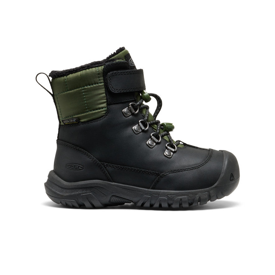 keen-kanibou-wasserdichte-winterstiefel-f-r-kleine-kids-black-bronze-green image 1