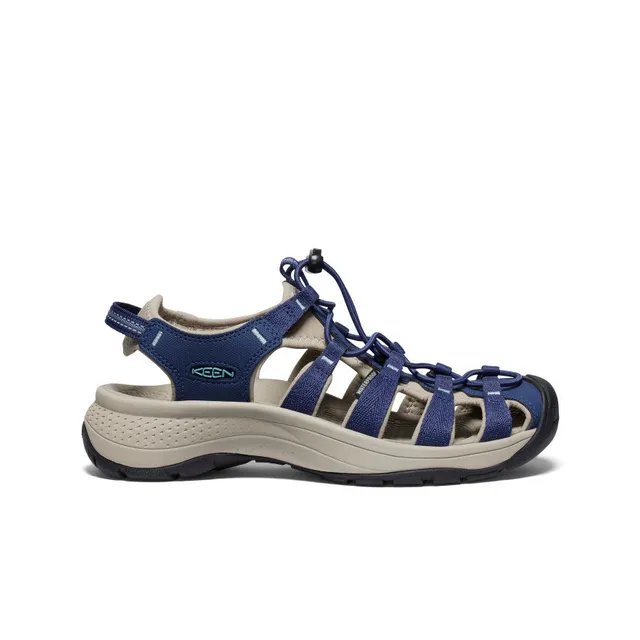 keen-astoria-west-damen-hybrid-sandale-mit-keilabsatz-naval-academy-reef-waters image 1