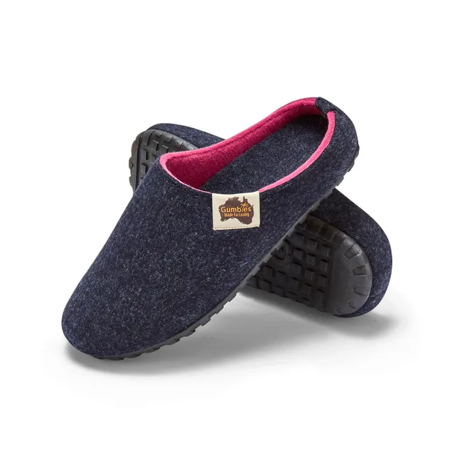 gumbies-outback-hausschuhe-navy-pink-eu-39 image 1