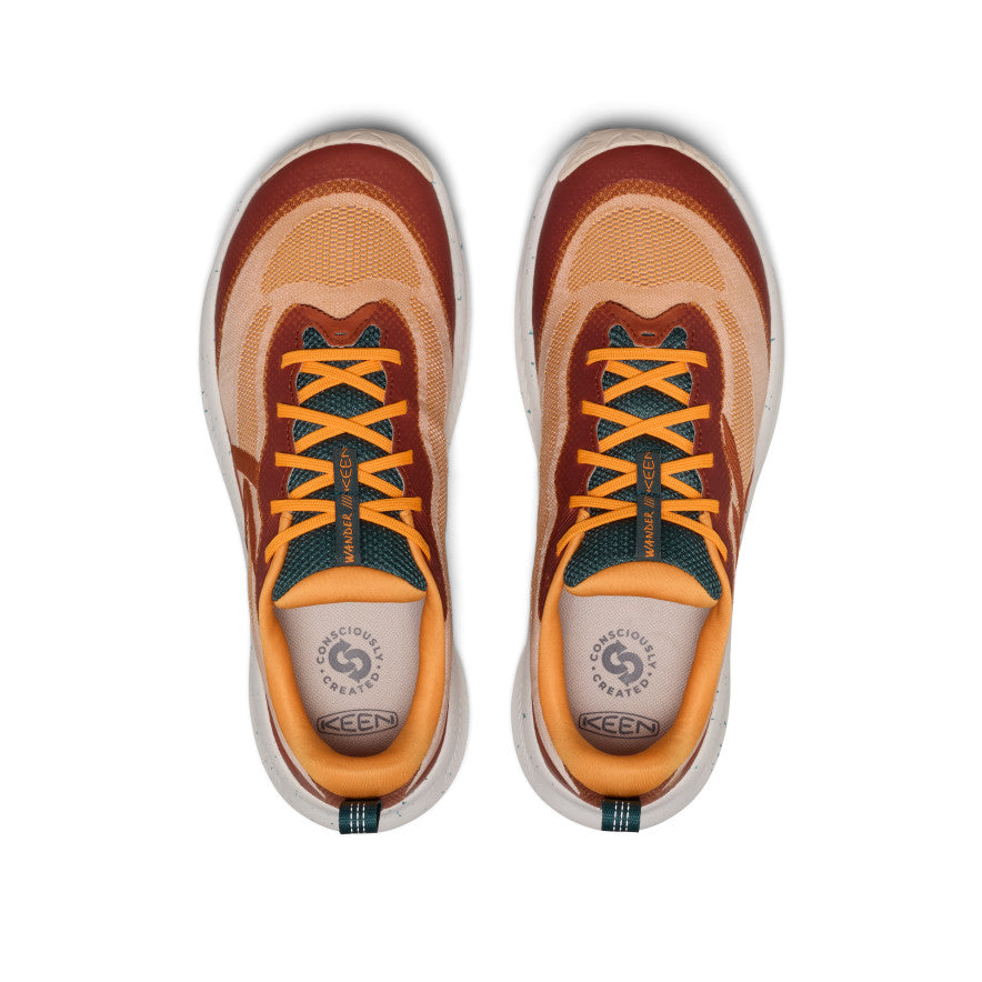 keen-wander-trailrunning-schuhe-f-r-herren-fossil-orange-carrot-curl image 4
