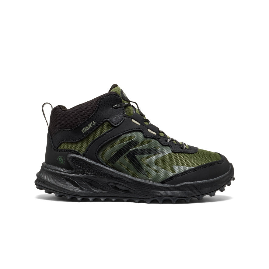 keen-zionic-wasserdichte-stiefel-gro-e-kids-black-bronze-green image 1