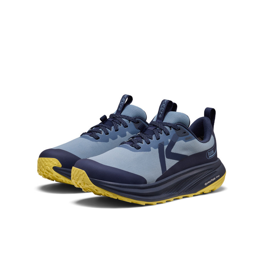 keen-roam-wasserdichte-trailrunning-schuhe-f-r-damen-faded-denim-lemon-grass image 2