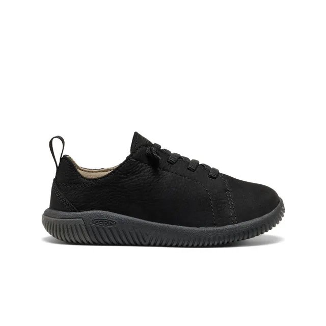keen-knx-leder-sneaker-kleine-kids-triple-black image 1