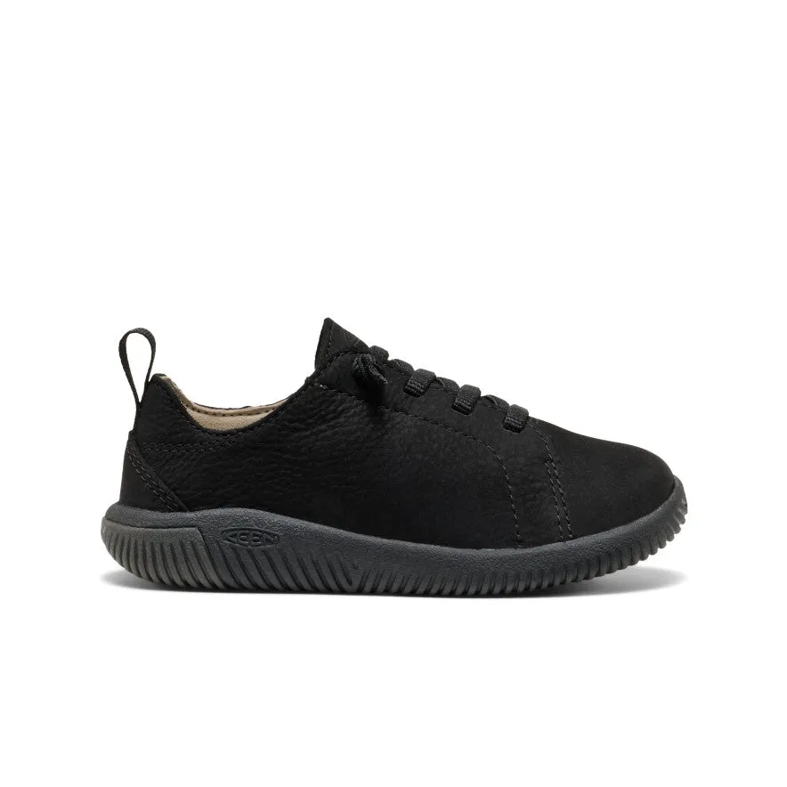 keen-knx-leder-sneaker-kleine-kids-triple-black image 1