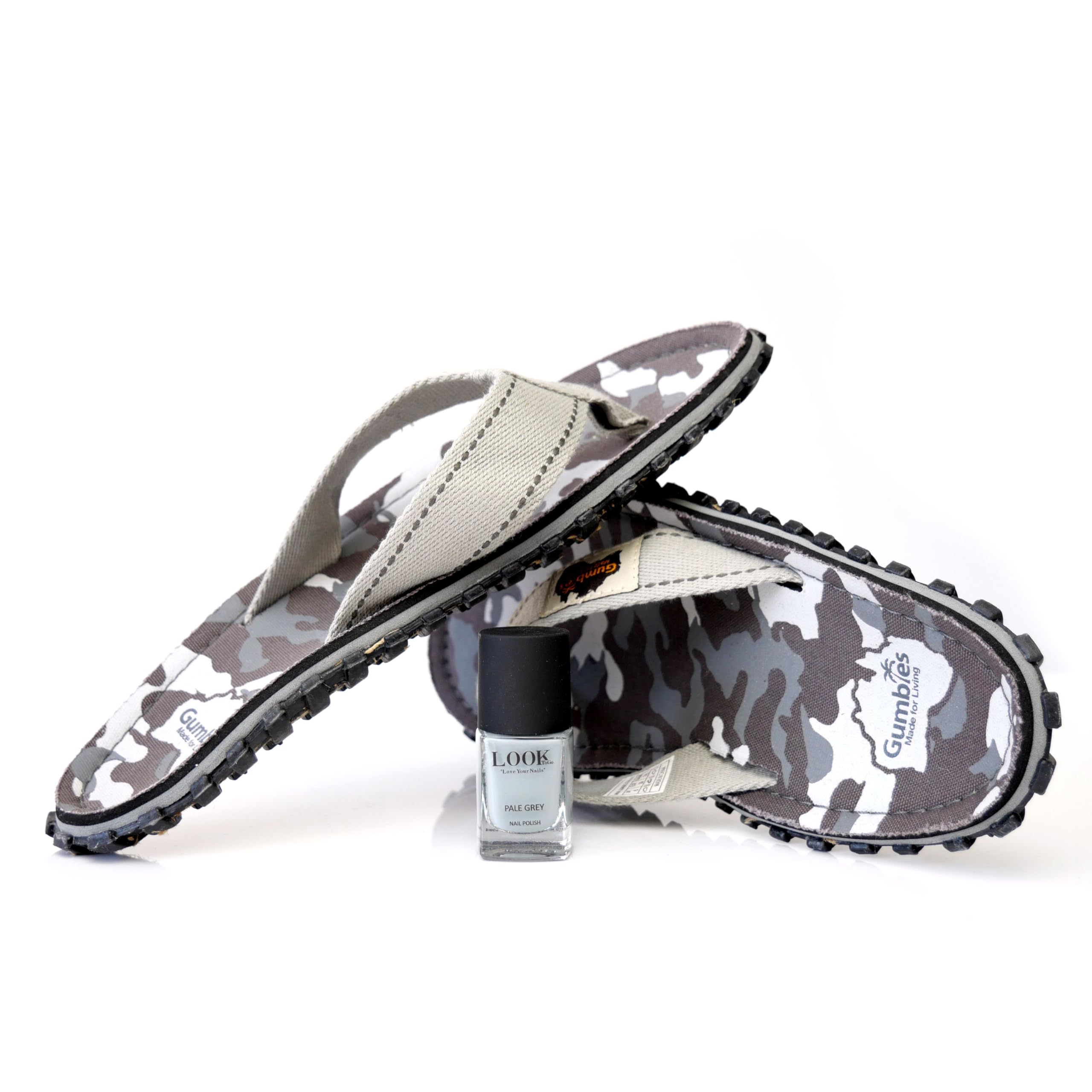 gumbies-original-zehentrenner-set-damen-grey-camouflage-pale-grey image 2