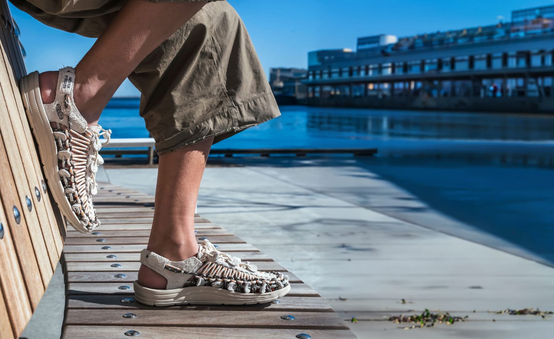 keen-uneek-leder-henrik-vibskov-sneaker-green-spring image 7