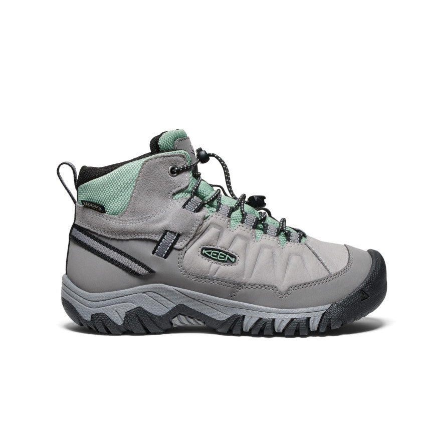 keen-targhee-iv-wasserdichte-wanderstiefel-gro-e-kids-alloy-granite-green image 1