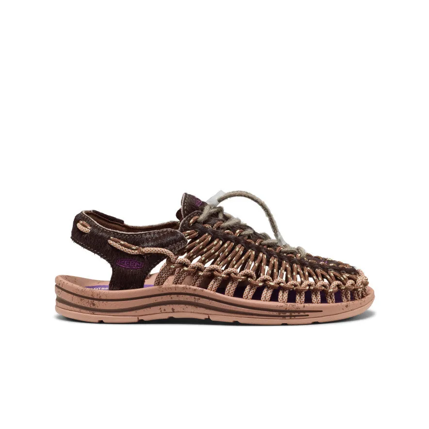 keen-uneek-leder-sneaker-all-gender-terrain-bison image 1
