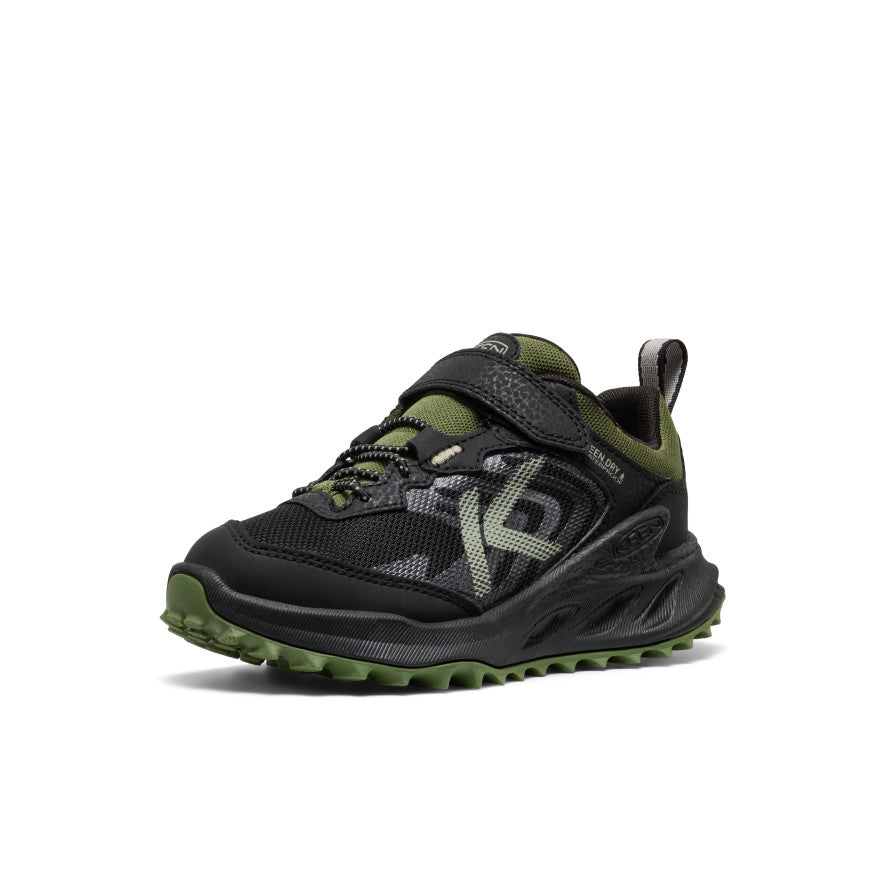 keen-zionic-wasserdichte-wanderschuhe-f-r-kleine-kids-black-bronze-green image 3