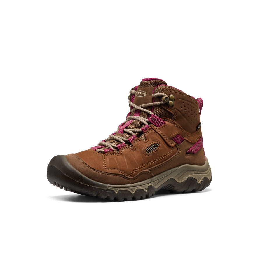 keen-targhee-iv-wasserdichte-wanderstiefel-f-r-damen-bison-beaujolais image 3