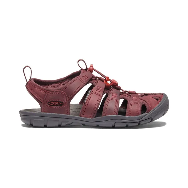 keen-clearwater-leather-cnx-sandale-f-r-damen-wine-red-dahlia image 1