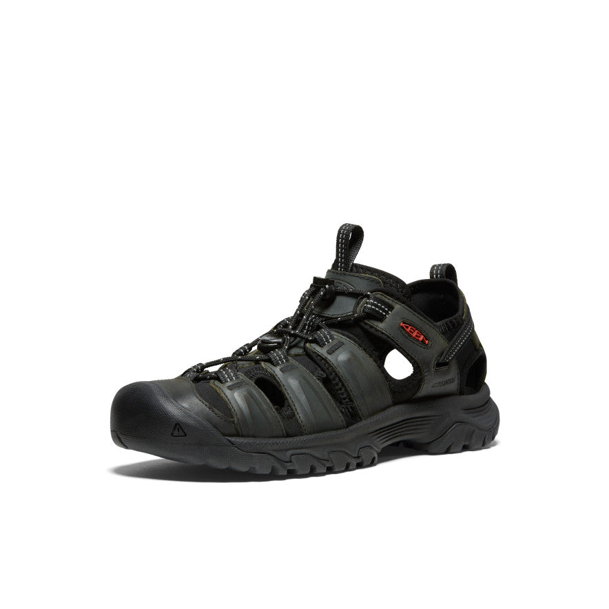 keen-targhee-iii-herren-sandale-mit-zehenschutz-grey-black image 3