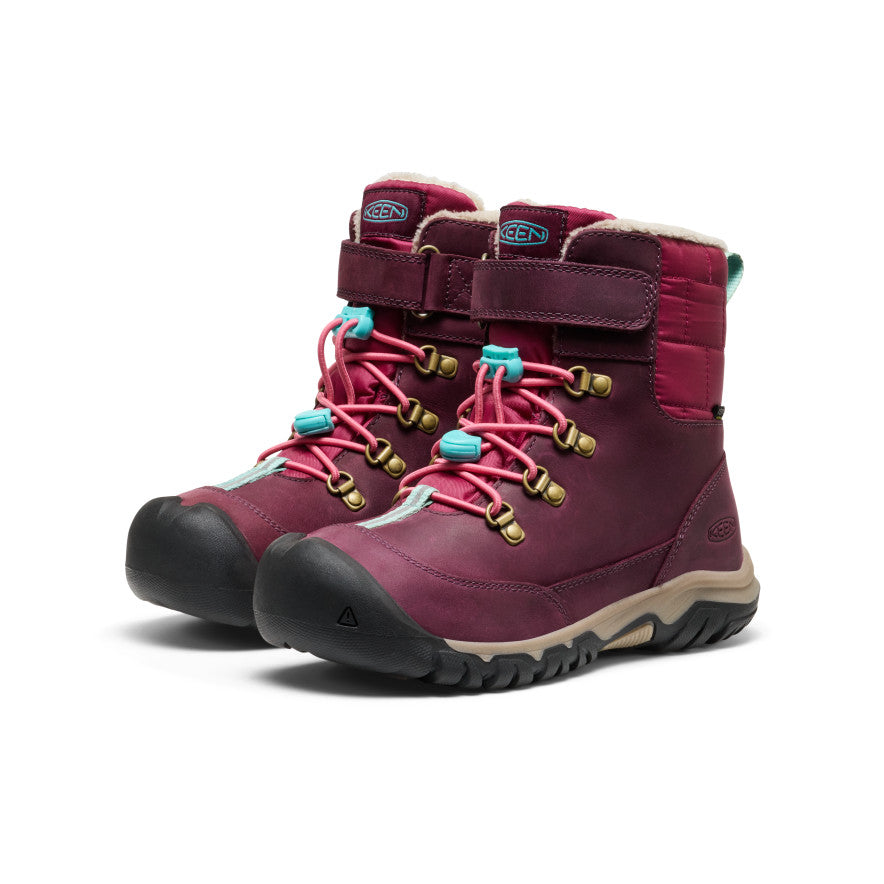keen-kanibou-wasserdichte-winterstiefel-gro-e-kids-fig-pink-lemonade image 2