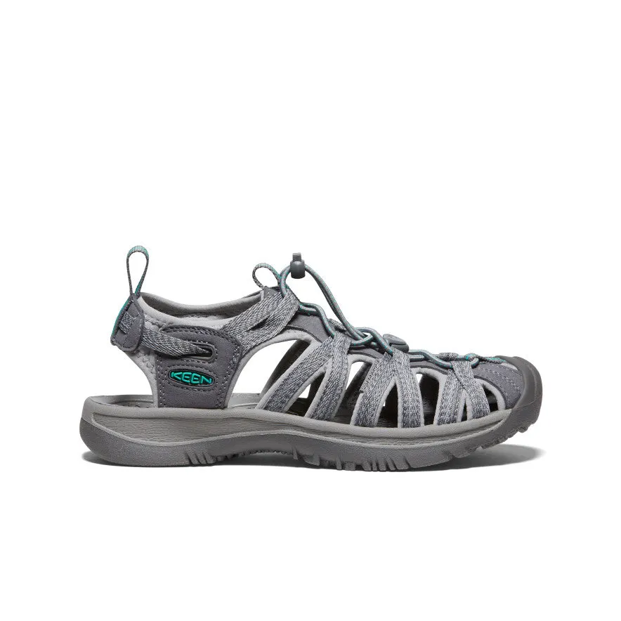 keen-whisper-trekking-sandale-f-r-damen-medium-grey-peacock-green image 1