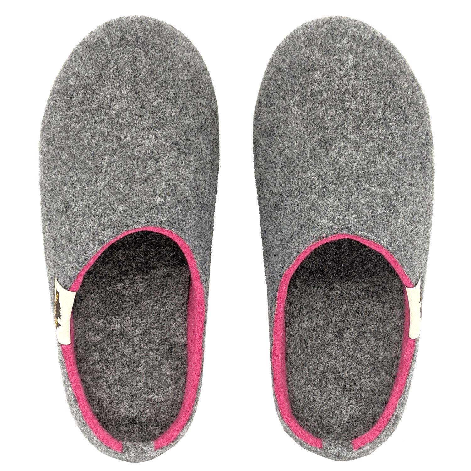 gumbies-outback-hausschuhe-grey-pink-gr-36 image 5