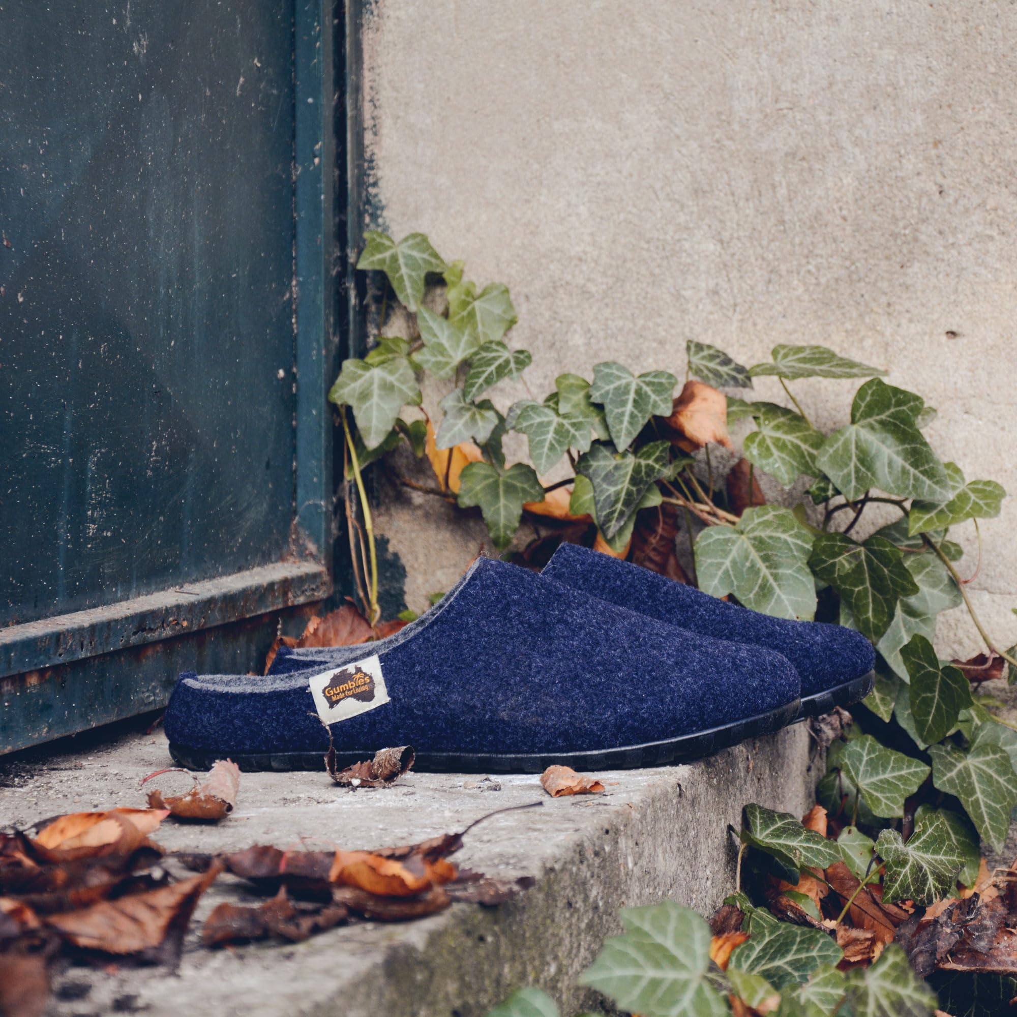 gumbies-hausschuhe-outback-navy-grey-gr-43-recycelt image 2