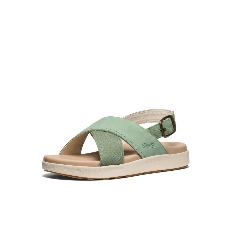 keen-elle-luxe-sandale-damen-mit-kreuzriemen-granite-green image 3