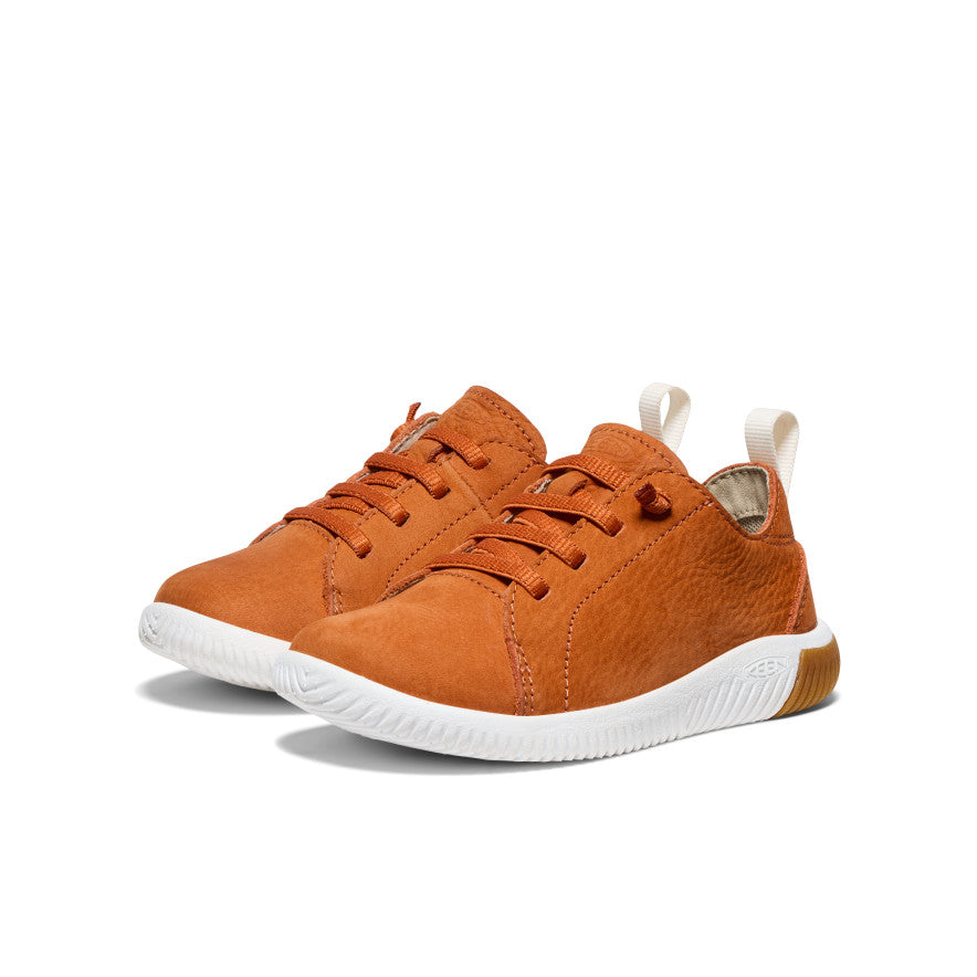 keen-knx-leder-sneaker-kleine-kids-gold-flame-star-white image 2