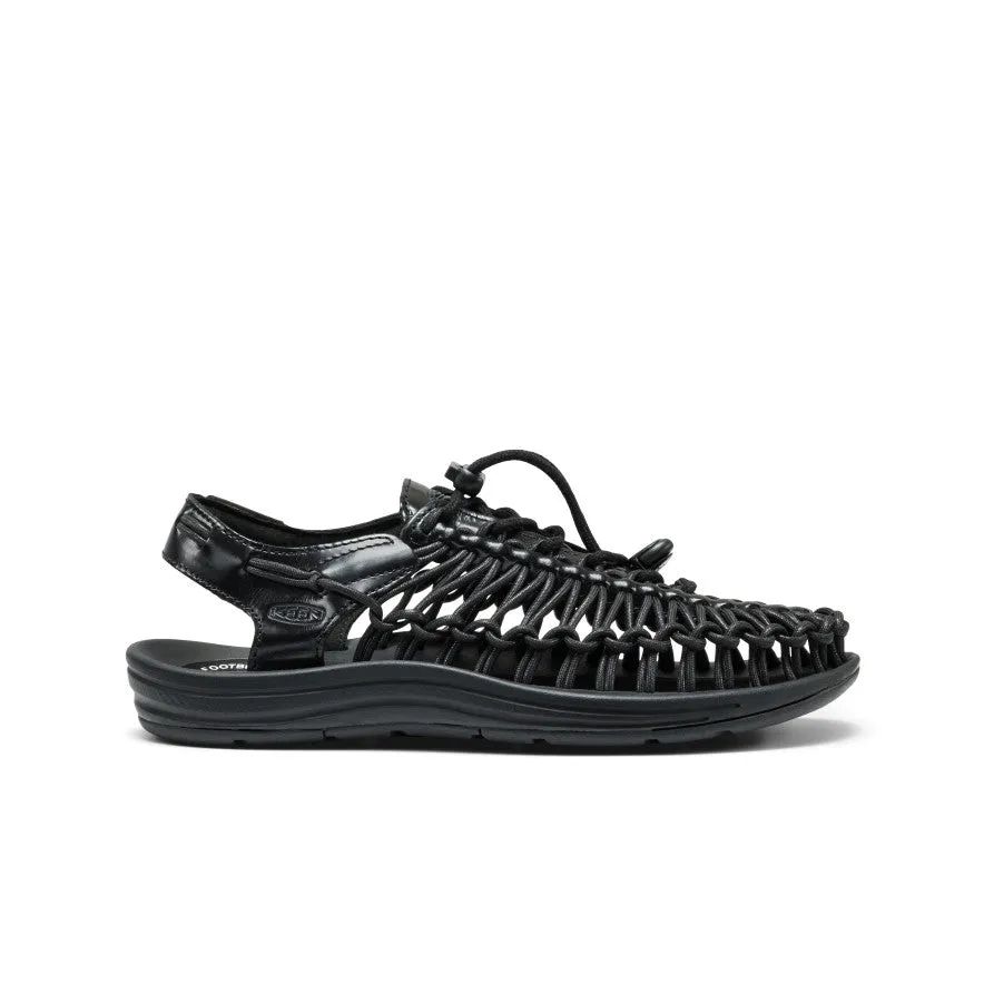 keen-uneek-leder-sneaker-unisex-perseid-black image 1